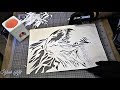 HOW TO MAKE STENCIL for SPRAY PAINT ART by Skech