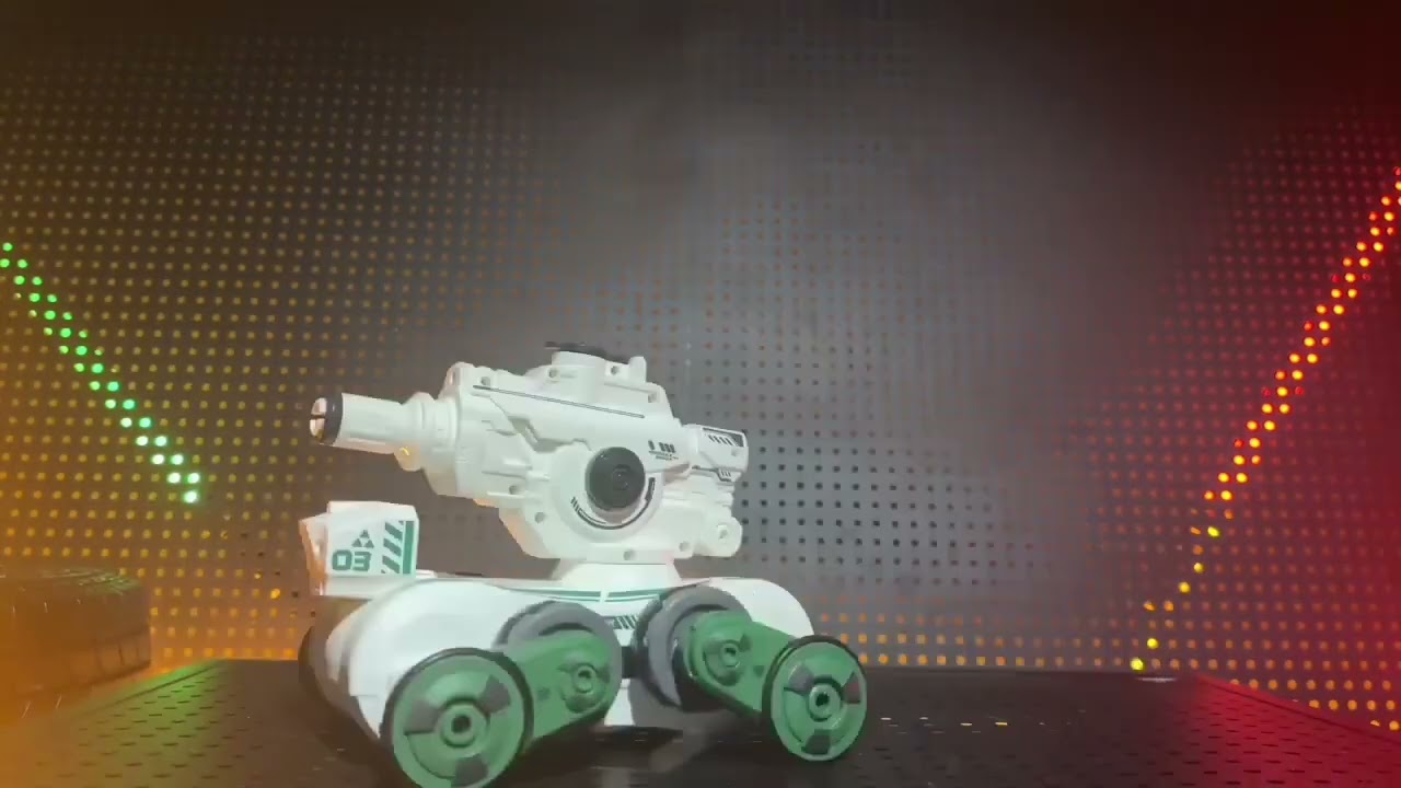 Stunt Robot Dog-JC013:Matched with cool lights and dynamic music, it creates an immersive driving