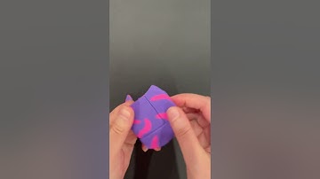 Squid Game Square Dalgona Cookie made out of Polymer Clay #shorts #squidgame #dalgona