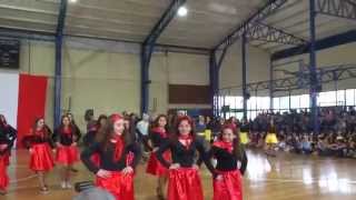 Video thumbnail of "Baile La Tejedora 8A 2014 Sto Tomás"