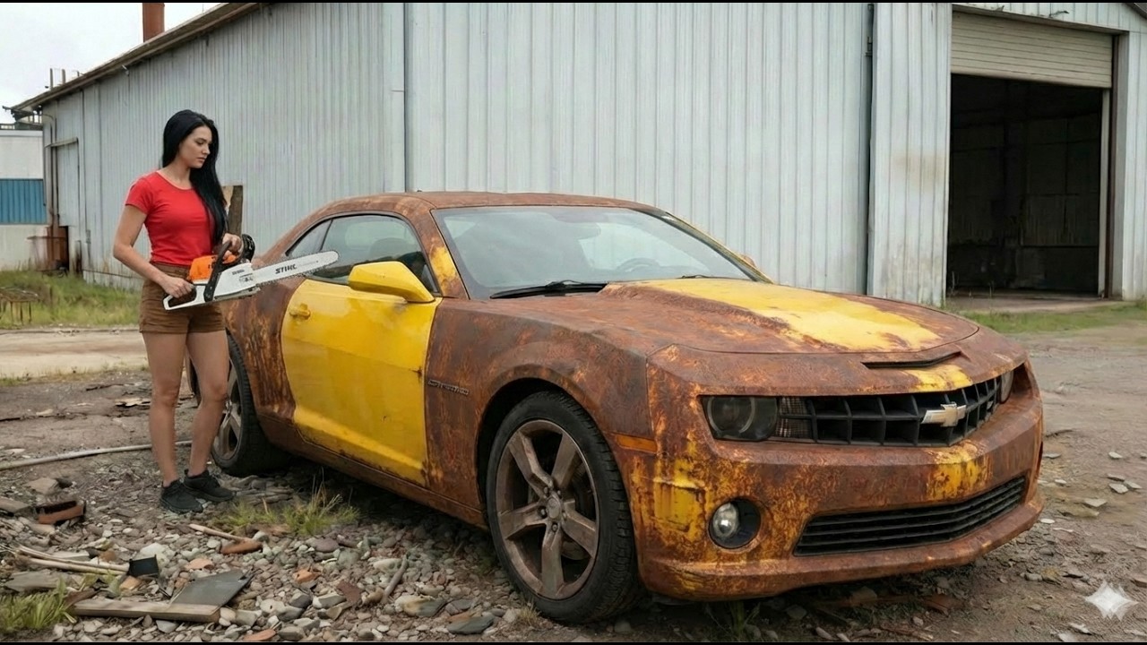 Restoration is Chilling | 2012 Chevrolet Camaro Transformers Edition From an Old Grandpa | ASMR