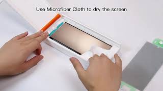 MOHAVE Samsung Galaxy S22 Ultra 5G Auto-Alignment Screen Protector Installation Tutorial
