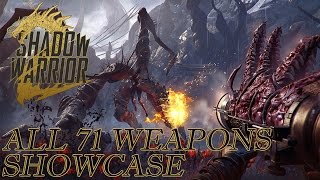 Shadow Warrior 2: All 71 Weapons!