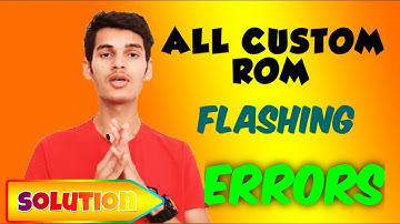 ALL TWRP ERRORS WITH SOLUTIONS IN ONE VIDEO | ERROR 7 IN TWRP | UNABLE TO MOUNT STORAGE IN TWRP