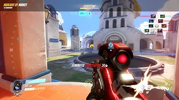 Overwatch PTR highlight recording test (4K 60FPS MAXIMUM SETTINGS)