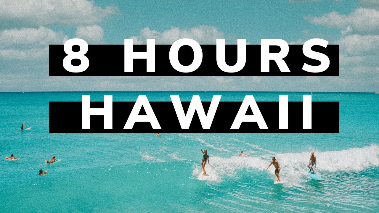 Hawaii Ocean Waves Sounds for Relaxing, Studying or Sleeping 🌊 White