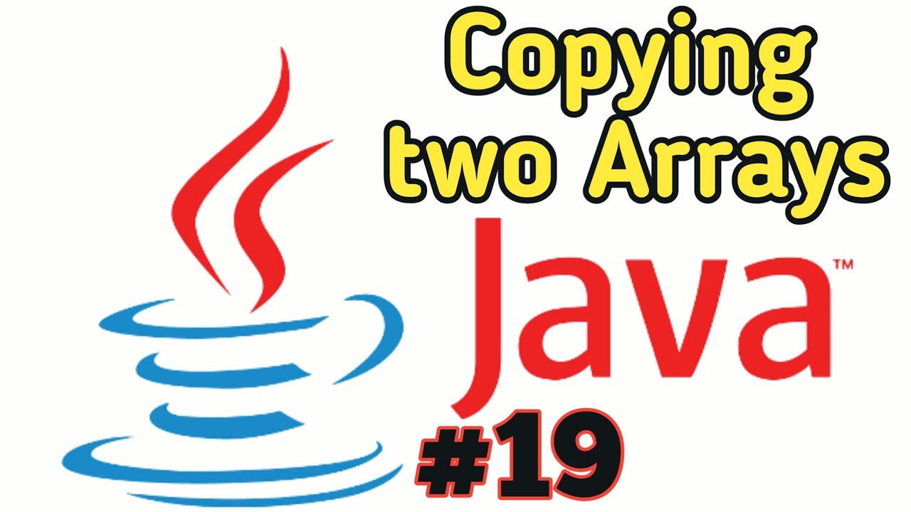 Copying two arrays in Java - YouTube