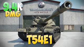 T54E1 - 4 Frags 9.4K Damage - Almost perfect! - World Of Tanks