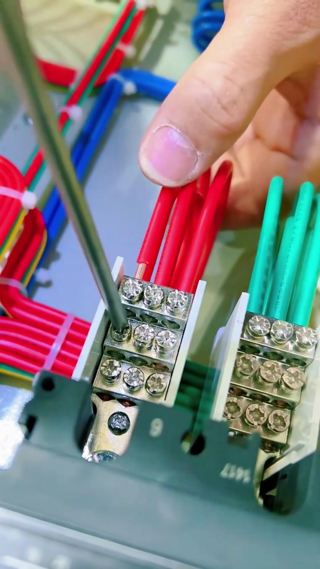 Fixing the PDC low voltage cable- Good tools and machinery make work easy