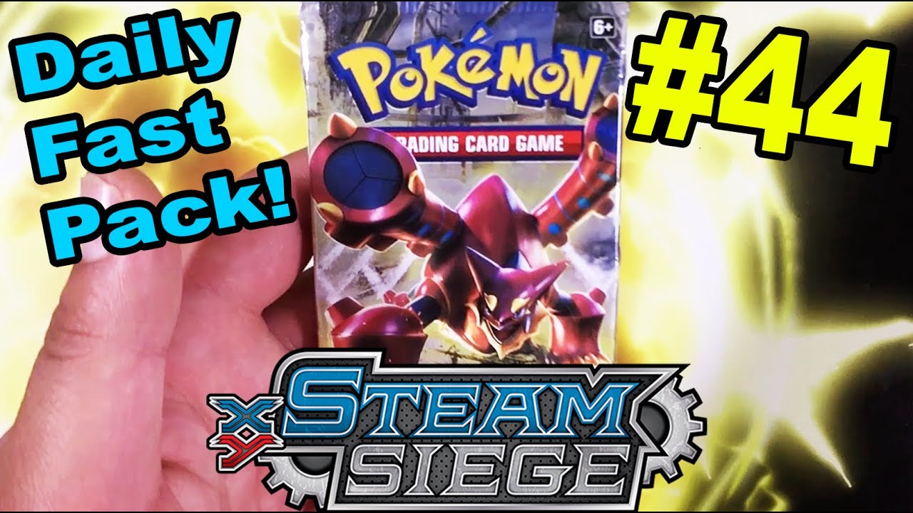 Opening Steam Siege Booster Pack! Lucky Pull! Daily Fast Pack! YouTube