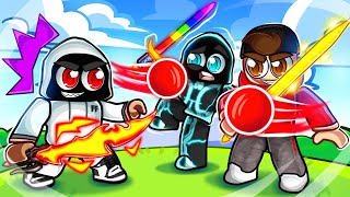 THE FUNNIEST ROBLOX BLADE BALL TRIO!!