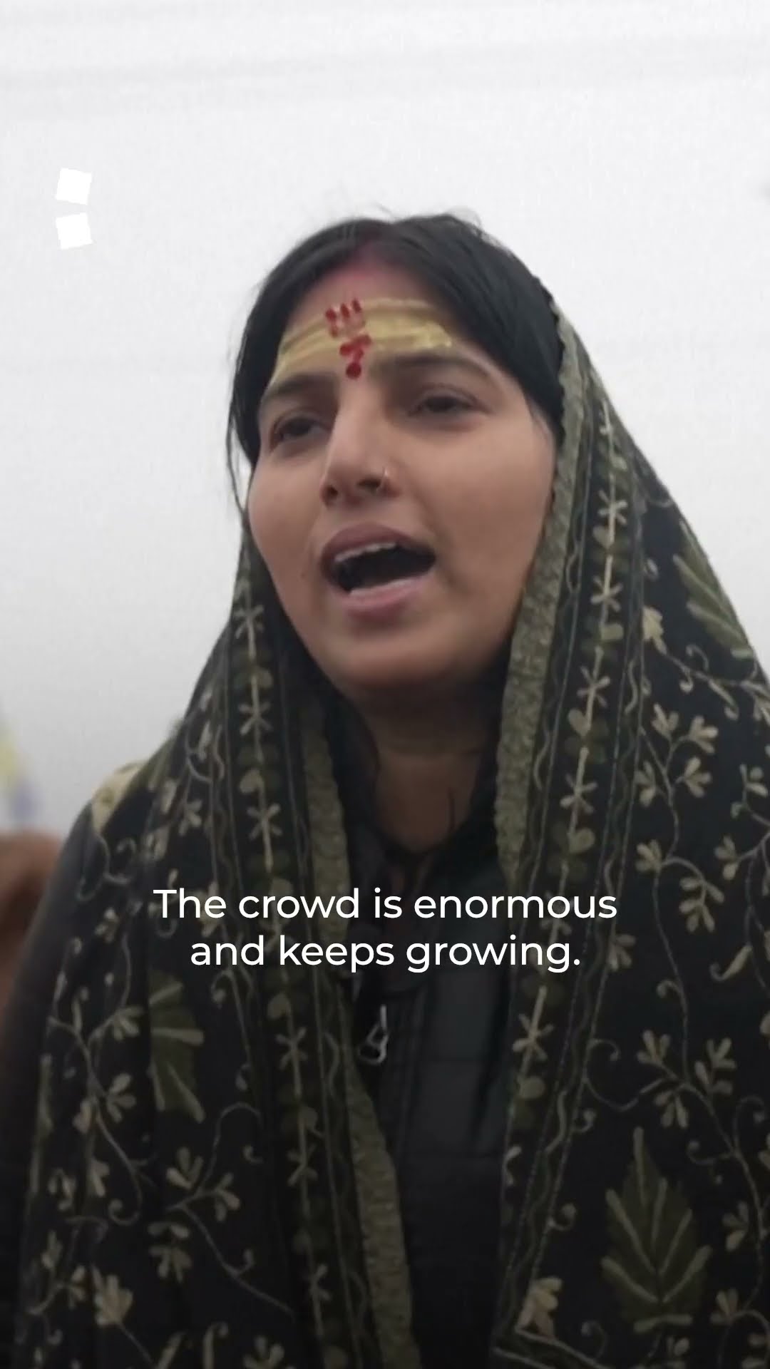Estimated 20 million gather so far for India’s Maha Kumbh Mela | AJ #shorts