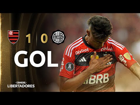 Com gol de Bruno Henrique, Flamengo vence Olimpia no jogo de