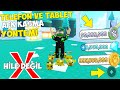 TELEFON TABLET VE PC AFK KASMA YÖNTEMİ MİLYAR PARALAR / Pet Simulator X / Roblox Türkçe