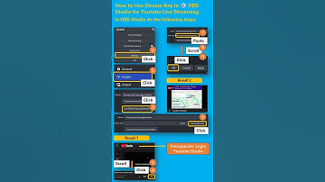 How to Use Stream Key in ⚙️ OBS Studio for Youtube Live Stream