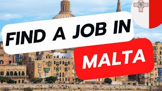 How to find a job in Malta in 2025