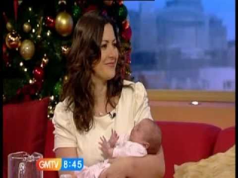 Clare Nasir [GMTV] - Her New Baby in the Studio.