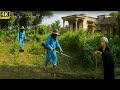 Abandoned House Cleaning:🏚️ Helping Grandma Restore Her Overgrown Abandoned House After Years
