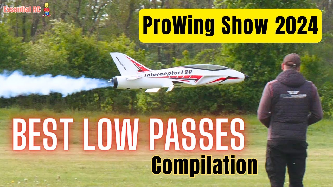 BEST COMPILATION OF LOW PASSES at THE BEST RC TRADE SHOW | ProWing Show 2024 | PART 1
