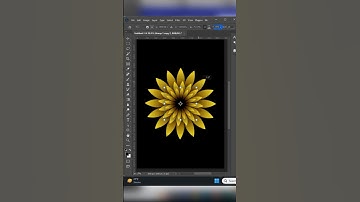 Create Flower in Photoshop | #shorts #photoshop #tipsandtricks #flowers #design #newshorts