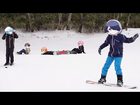 初心者が死にかけるスノボ【北海道旅行#3】