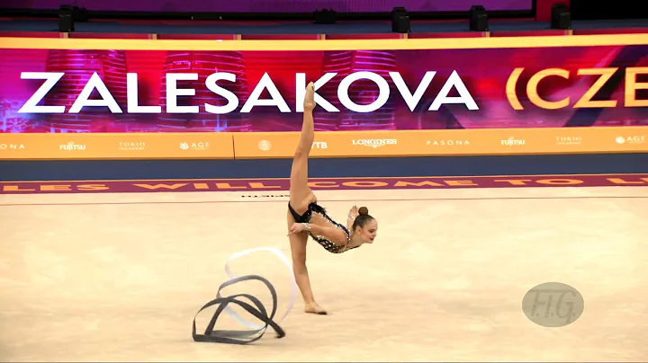 ZALESAKOVA Sabina (CZE) - 2019 Rhythmic Worlds, Ba...