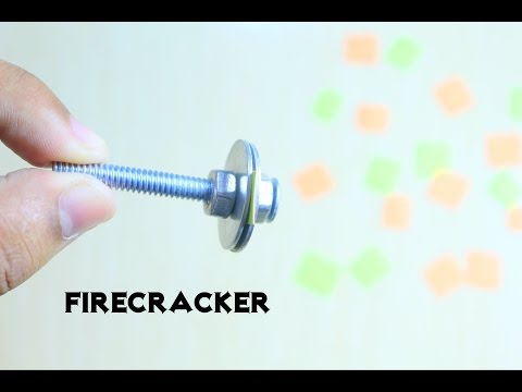 How To Make A Simple FireCracker - Easy Tutorials