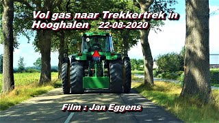 Vol gas naar Trekkertrek in Hooghalen 22 08 2020