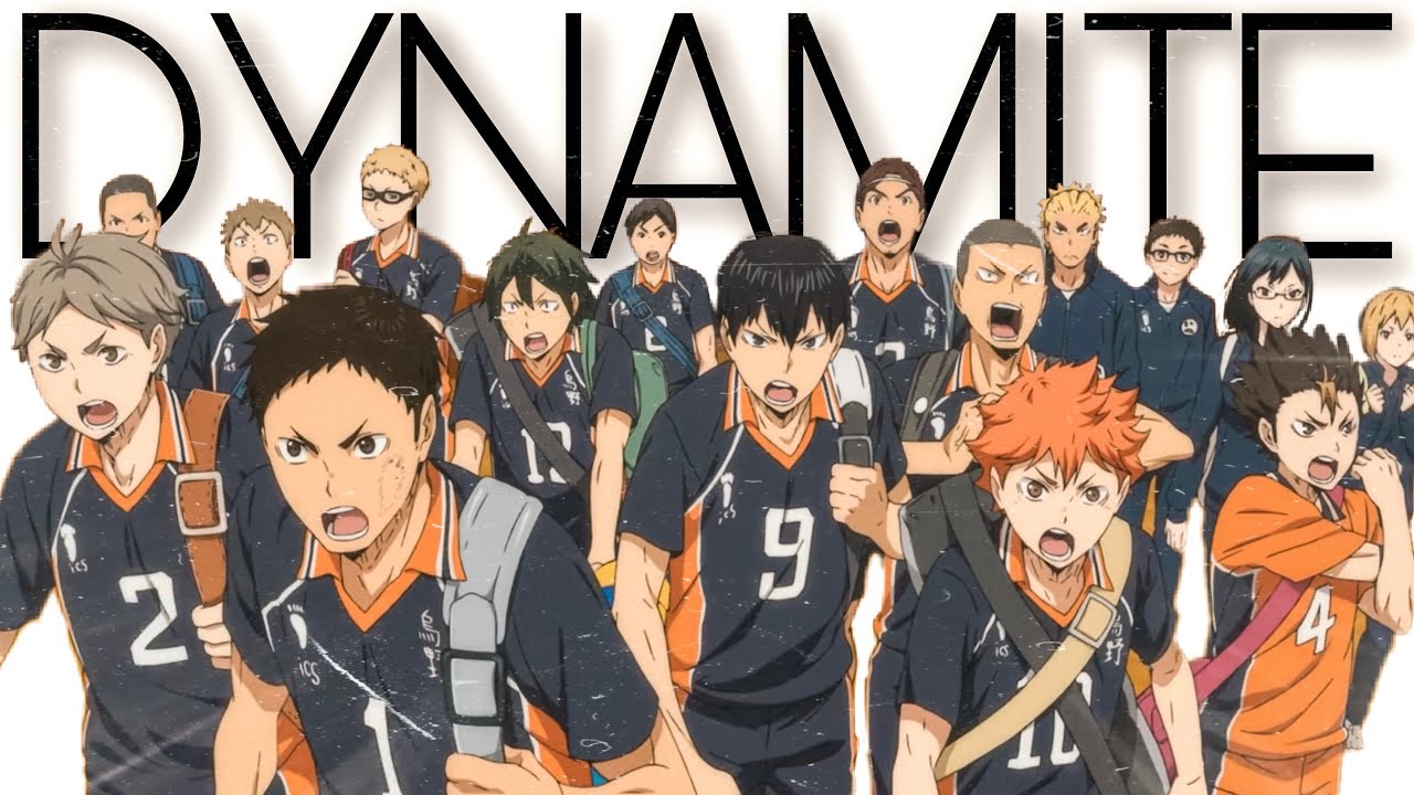 haikyuu [amv] — dynamite
