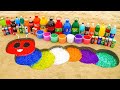 Experiment how to make rainbow caterpillar with orbeez from big coca cola vs mentos  popular sodas