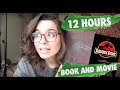 12 Hour Reading Vlog (book and movie)