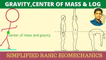 CENTER OF MASS#GRAVITY#LINE OF GRAVITY | SIMPLIFIED BASIC BIOMECHANICS