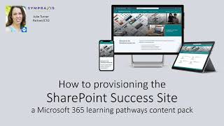 How to provision the SharePoint Success Site