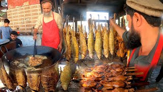 Fish Sajji | Roasted fish in new style | Fish recipe | Afghani Street food | Chicken sajji fish fry