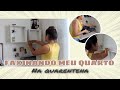 FAXINA E ORGANIZAÇÃO DO MEU QUARTO