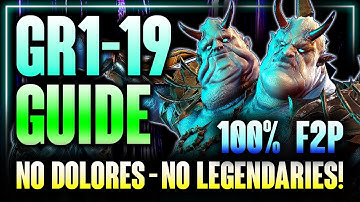 Gear Raid 1-19 NO DOLORES - NO Premium Gear - F2P DEFINITIVE GUIDE: 𝙀𝙋𝙄𝘾𝙎 𝙊𝙉𝙇𝙔! ⁂ Watcher of Realms