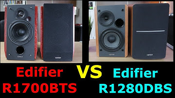 Edifier R1700BTS vs R1280DBS Sound Test & features comparison