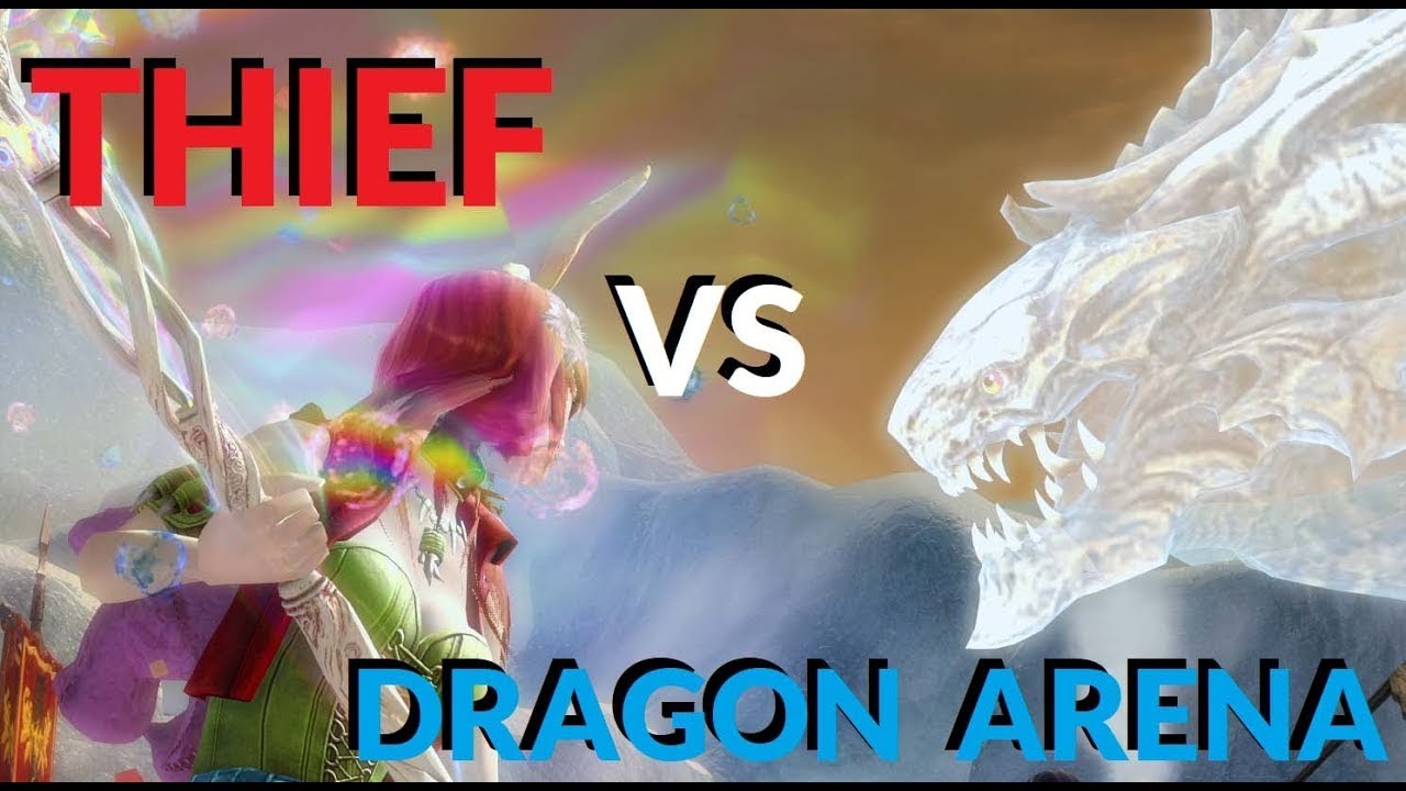 (GW2) THIEF SOLO DRAGON ARENA - DRAGON BASH