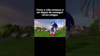 Que todos consigam achar a sua paz #sonic #sonicthehedgehog #memes #trending #paravoce #viralshort