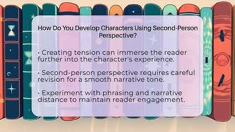 How Do You Develop Characters Using Second-Person Perspective? - The Prose Path