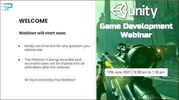 Game Development Webinar | Create FPS game in Unity