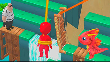 Rope Cut - Rescue Hero - Gameplay Walkthrough