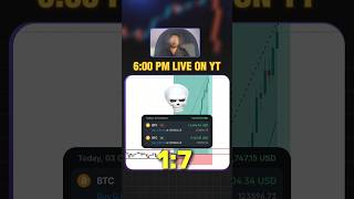 BTC mein paisa kamaya ya vapas miss Kiya? Roj live dekho free mein trades capture karoge #trading
