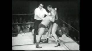 Mike Sharpe vs Miguel Blackie Guzman 1950&#39;s 1960&#39;s Los Angeles professional wrestling