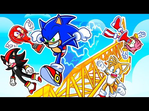 Sonic Vs 4 FRIENDS In Extreme Tag...
