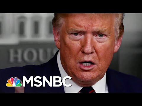 Trump Calls States 'Complainers,' Says Federal Govt. Is Just A 'Backup' | The 11th Hour | MSNBC