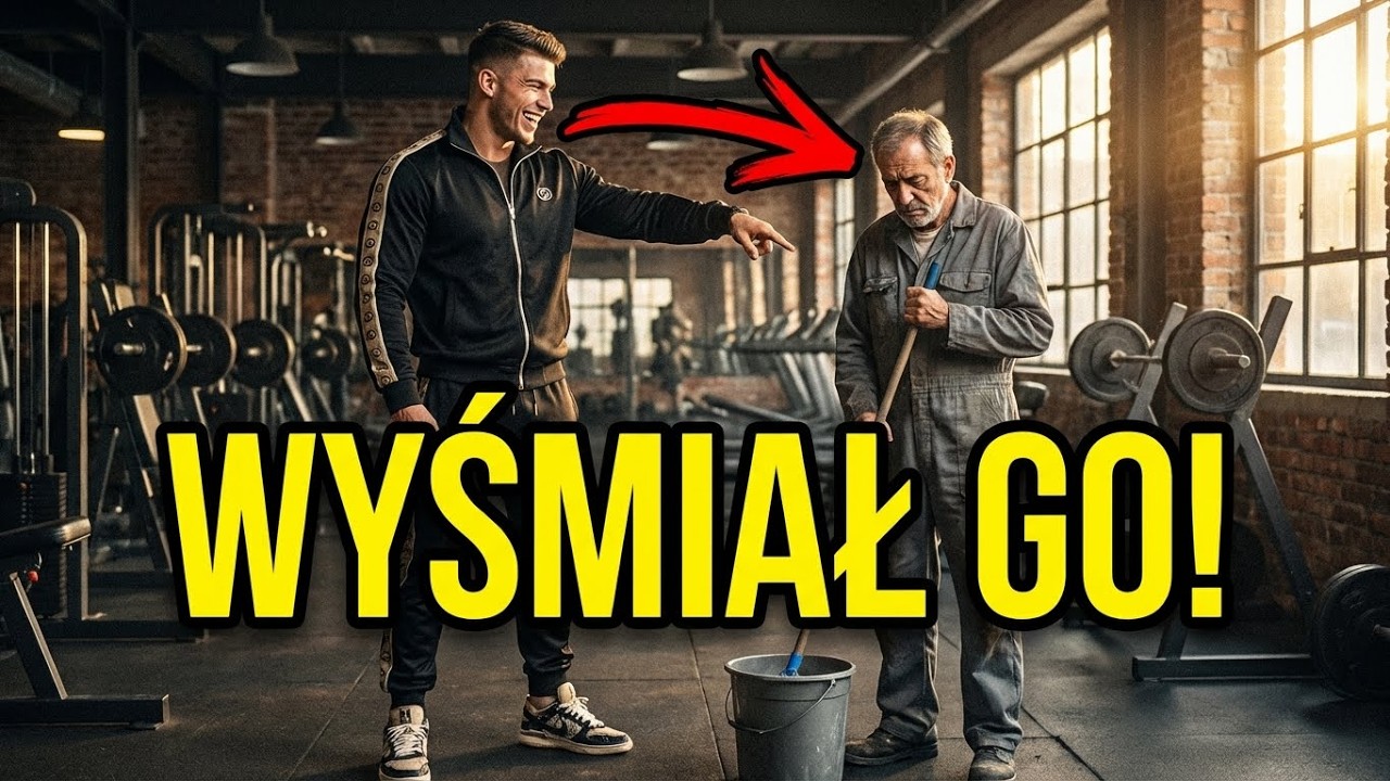 W styczniowy wieczór na siłowni Olympus w Warszawie, król Instagrama Oskar, pół miliona obserwujących, krzyczał na sprzątacza: „Ej, ty dziadku! Wynoś mi się z kadru!” – a starszy pan, Janusz,...