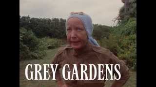 GREY GARDENS U.S. Re-release Trailer (2015)
Now back in theaters in a new 2K restoration!
http://www.janusfilms.com/greygardens
Meet Big and Little Edie Beale: mother and daughter, high-society dropouts, and reclusive cousins of Jackie Onassis. The two manage to thrive together amid the decay and disorder of their East Hampton, New York, mansion, making for an eerily ramshackle echo of the American Camelot. An impossibly intimate portrait, this 1976 documentary by Albert and David Maysles, codirected by Ellen Hovde and Muffie Meyer, quickly became a cult classic and established Little Edie as a fashion icon and philosopher queen. GREY GARDENS U.S. Re-release Trailer (2015)