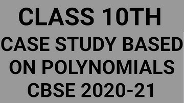 Case Study Based on Polynomials||class 10th||CBSE|| Akal Academy||