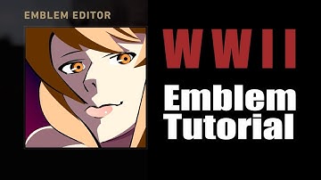 Call of Duty: WWII Anime Emblem Tutorial